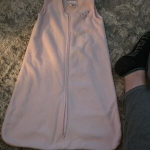 Halo Pink Baby SleepSack with Embroidered Stars